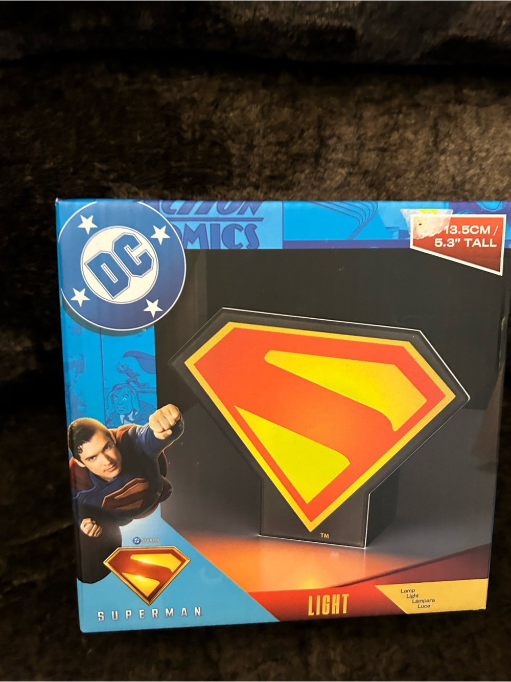 DC Superman Logo Light - Red and Yellow